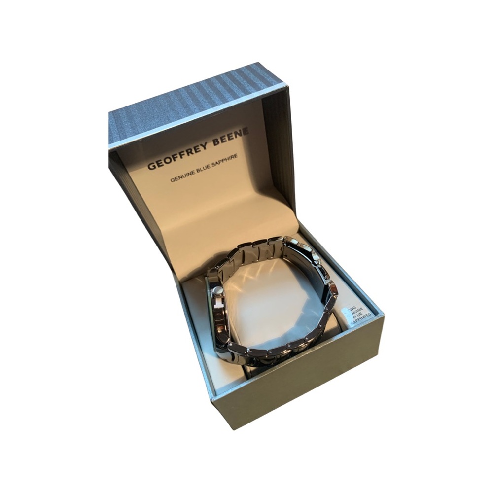 Geoffrey Beene Genuine Blue Sapphire - Picture 2 of 2